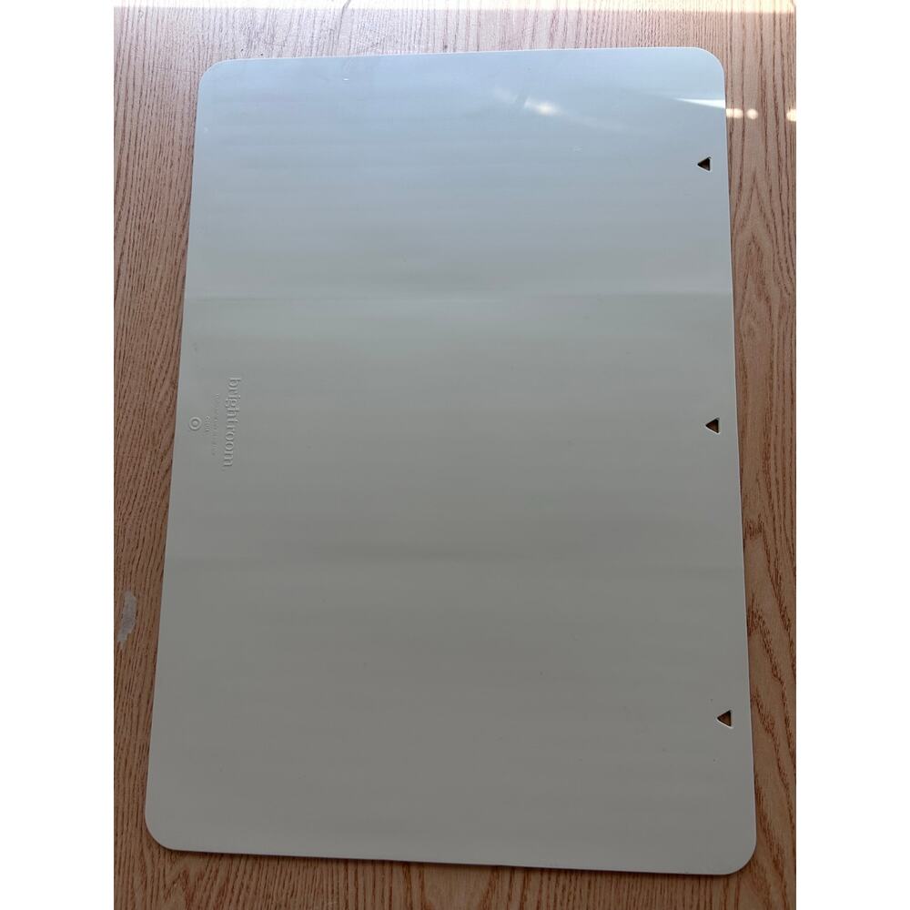 New Dish Drying Ribbed Mat Foldable Light Tan Dishwasher Safe 13 1/4”x19 1/4” - Picture 7 of 8